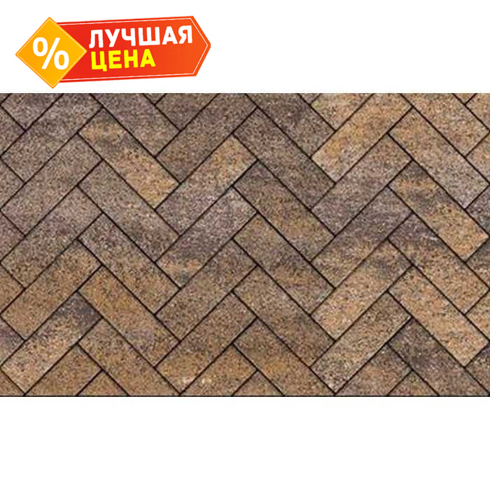 Плитка тротуарная Паркет Б.4.П.6 Искусственный камень Доломит 180x60x60 мм