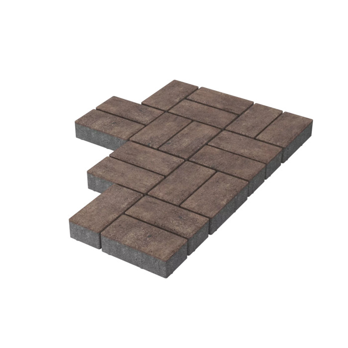 Брусчатка Stellard 200x100x80 мм Мокко