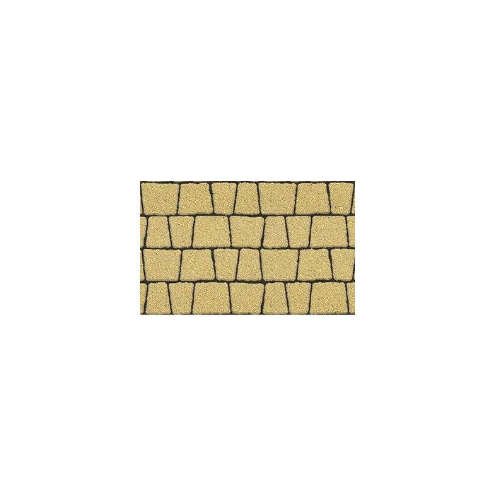 Тротуарная плитка Выбор Антик Б.3.А.6 Гранит 60мм Желтый