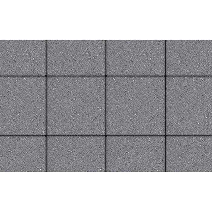 Плитка тротуарная Квадрат (ЛА-Линия) Б.1.К.6 гладкий серый 300x300x60 мм